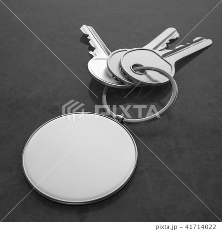 Keys with blank pendant 41714022