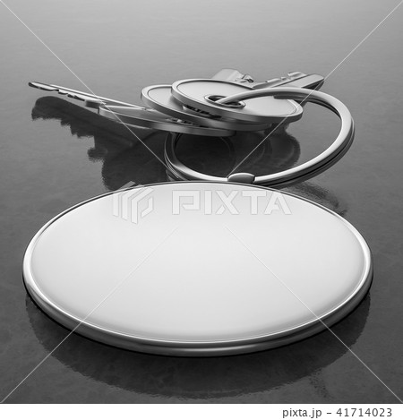 Keys with blank pendant 41714023