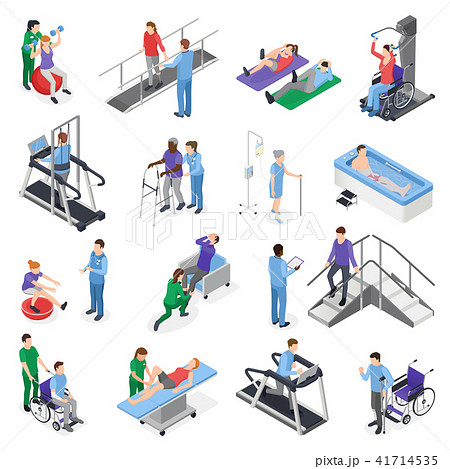 Physiotherapy Rehabilitation Isometric Set 41714535