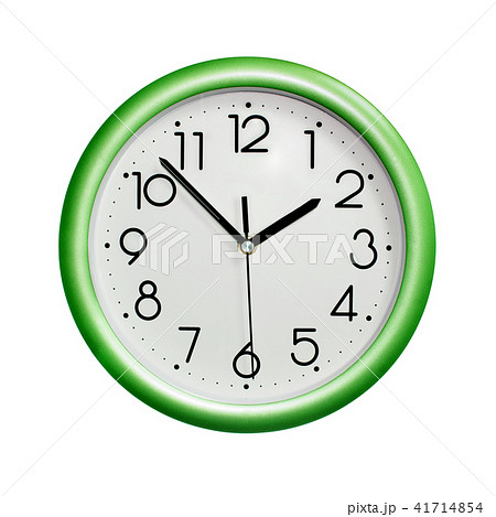green wall clock green wall clock 41714854