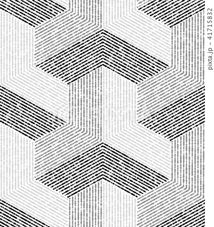 White, gray modern geometric texture. A seamless  41715832