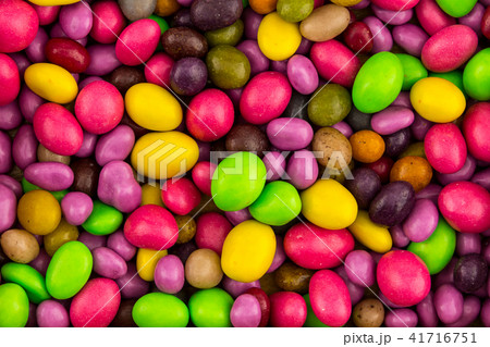 set yellow green mauve dragee many small candy set yellow green mauve dragee many small candy 41716751