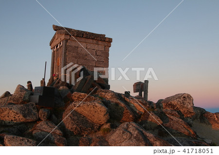 甲斐駒ヶ岳山頂 41718051