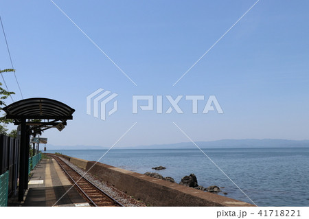 海辺の鉄道 41718221