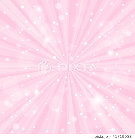 ピンク放射状背景正方形全面. 41719058