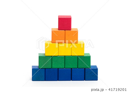 積み木　ヒエラルキーイメージ 41719201