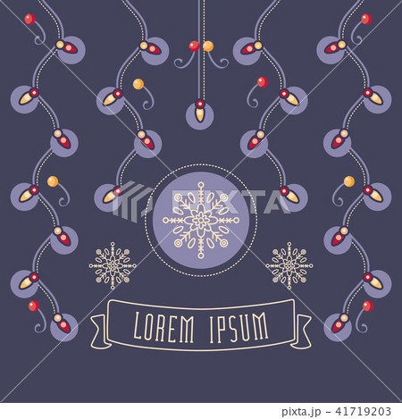 Cute textless template for Christmas Cards 41719203