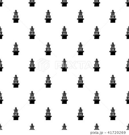 Marine lighthouse pattern vector seamless 41720269