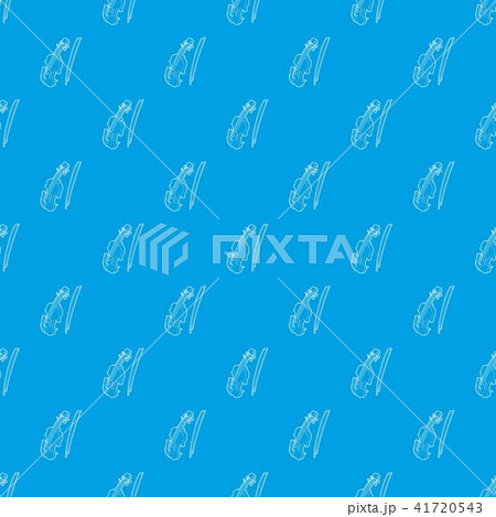 Contrabass pattern vector seamless blue Contrabass pattern vector seamless blue 41720543