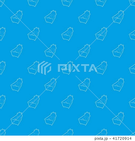 Cradle pattern vector seamless blue 41720914