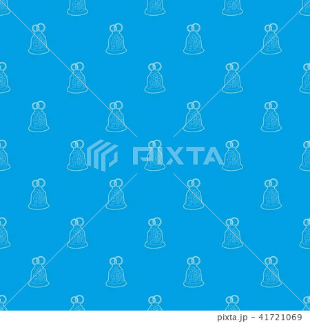 Wedding cake pattern vector seamless blue Wedding cake pattern vector seamless blue 41721069