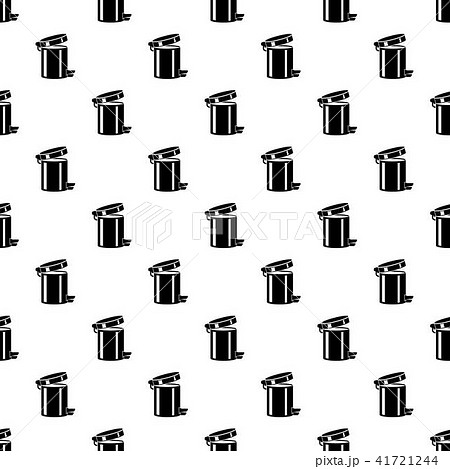 Trash bin icon, simple style 41721244