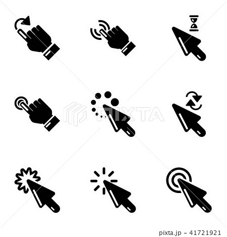 Snap icons set, simple style Snap icons set, simple style 41721921