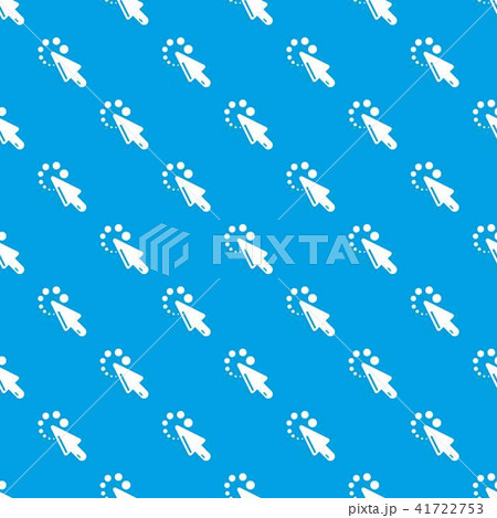 Cursor loading pattern vector seamless blue Cursor loading pattern vector seamless blue 41722753
