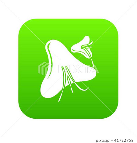 Smallpox virus icon green vector 41722758