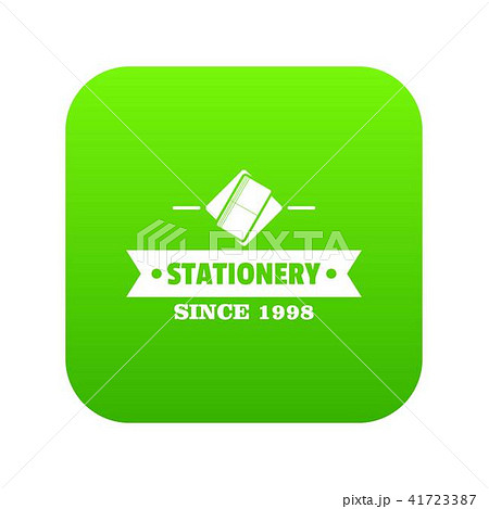 Stationery icon green vectorのイラスト素材 [41723387] - PIXTA