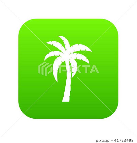 Palm icon digital green Palm icon digital green 41723498