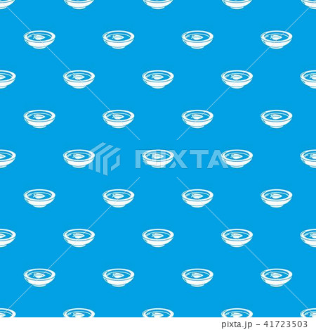 Soy sauce plate pattern vector seamless blue 41723503