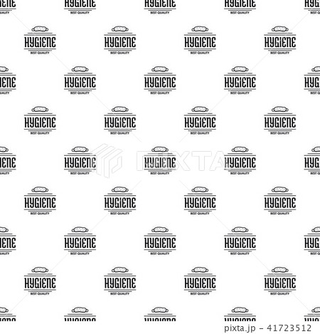 Hygiene bacteria pattern vector seamless 41723512
