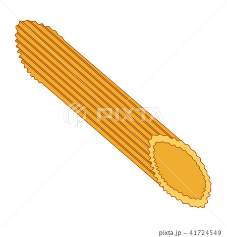 Penne pasta icon, cartoon style 41724549