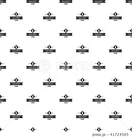 Protester gas grenade pattern vector seamless 41724565