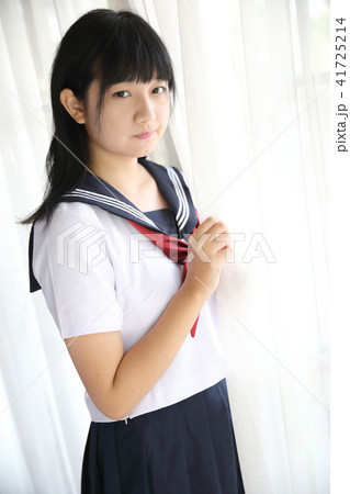 Portrait japanese school in white tone bed room Portrait japanese school in white tone bed room 41725214