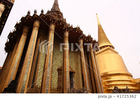 タイ 王宮 エメラルド寺院 ワット・プラケオ タイ 王宮 エメラルド寺院 ワット・プラケオ 41725362