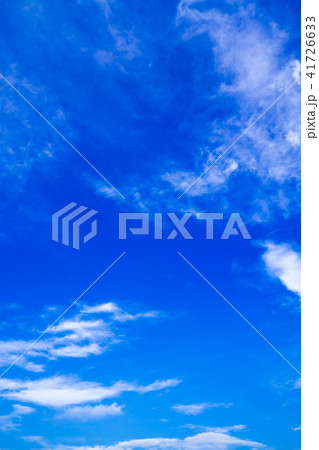 2018年梅雨明け日の空(縦) 2018年梅雨明け日の空(縦) 41726633