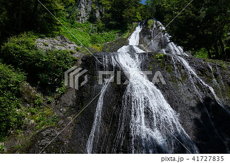 乗鞍三滝　三本滝　右側の滝 41727835