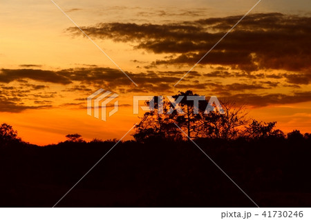 sunset beautiful colorful landscape sunset beautiful colorful landscape 41730246