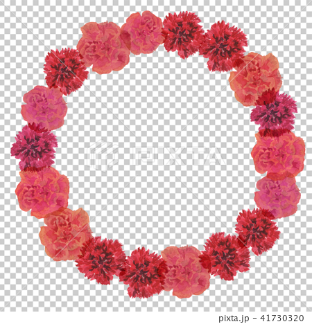 carnation wreath L 41730320