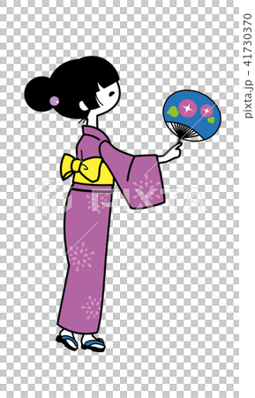 Woman in Yukata (1) 41730370