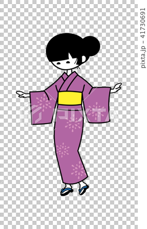 Woman in Yukata (2) 41730691