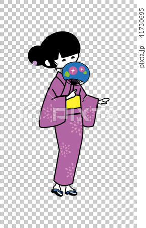 Woman in Yukata (3) 41730695