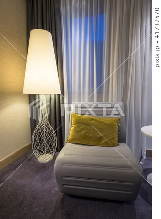 Modern leather sofa with handcraft lamp shine Modern leather sofa with handcraft lamp shine 41732670