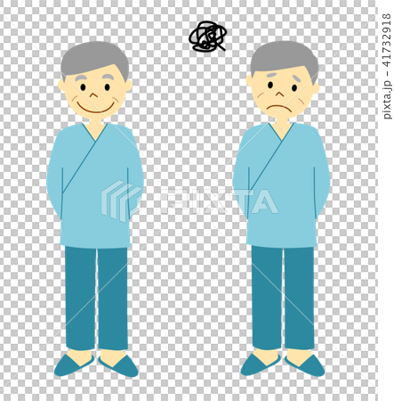 患者　シニア　男性 41732918