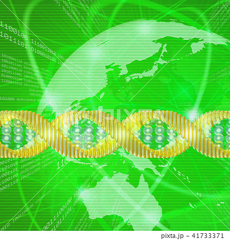 DNA遺伝子配列のイメージ 41733371