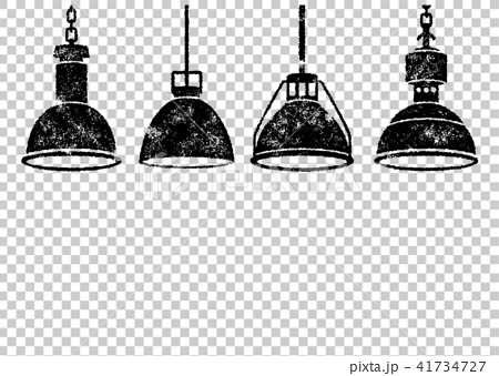 Industrial Lamp Stock Illustration