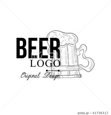 Beer logo original design, retro emblem for food shop, cafe, restaurant, cooking business, brand 41736317