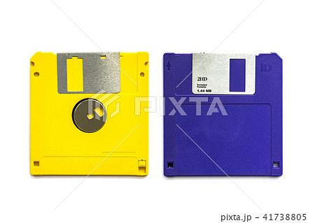 Floppy disk magnetic computer on white background. Floppy disk magnetic computer on white background. 41738805