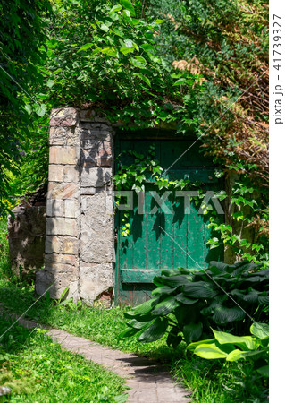 Old vine underground cellar for storing wine Old vine underground cellar for storing wine 41739327