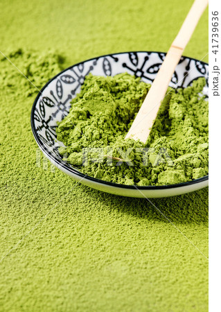 Green tea matcha powder 41739636
