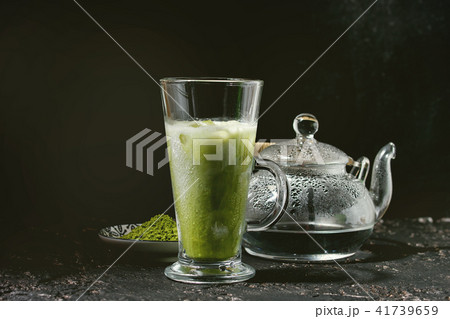 Matcha iced latte Matcha iced latte 41739659
