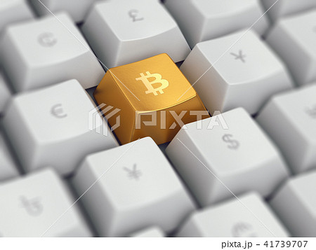 Keyboard buttons with bitcoin cryptocurrency Keyboard buttons with bitcoin cryptocurrency 41739707