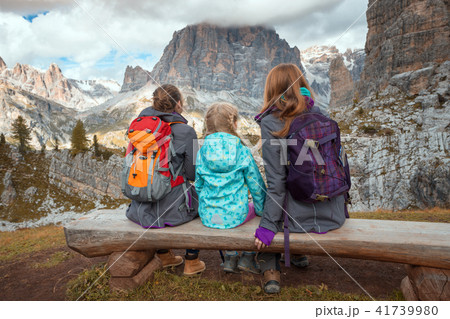 family at the Dolomites family at the Dolomites 41739980