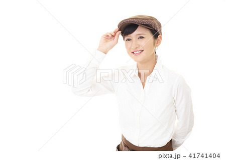 笑顔のウェイトレス 41741404