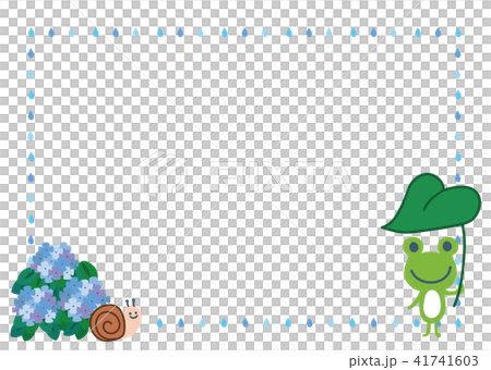 Image message material of the rainy season 41741603