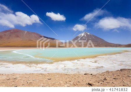 The green Laguna Verde,Bolivia The green Laguna Verde,Bolivia 41741832