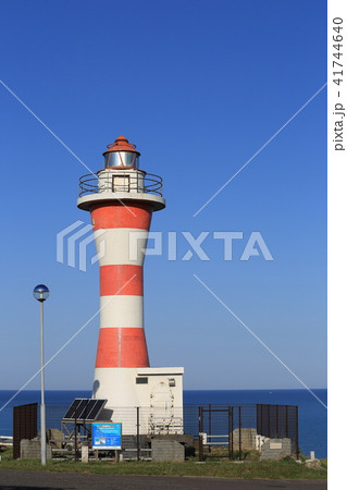 北海道　初山別　金比羅岬灯台　 41744640