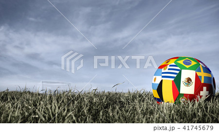 Mexico team soccer ball for russia sport event Mexico team soccer ball for russia sport event 41745679